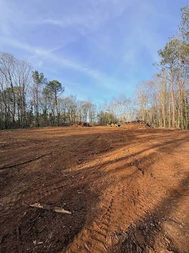 Freshly cleared North Florida property ready for development